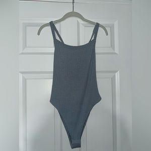 Ruby and Jenna boutique, Makers of Dreams brand, cross back rubbed bodysuit